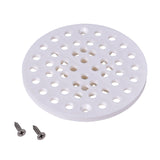 Oatey 42021 Shower Drain Strainer, 63/4Inch, White
