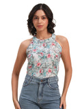 Weadni Regular Fit Casual Top For Women,GREY,2XL