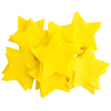 Playfully Ever After 3 Inch 35pc Felt Stars (Yellow)