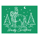 Self Adhesive Silk Screen Stencil Holy Christmas Stenci, Reusable Mesh Stencil Holiday Winter Xmas Stencil Painting on Wood Fron