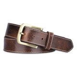 The Clownfish MenS Genuine Leather Belts Brown (Size40 Inches)