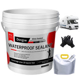 RV Silicone Sealants,RV Roof Sealant, Self-Leveling Lap Sealant and Weatherproof RV Caulk for Camper Roof Repair and Leak Preven