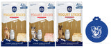 Himalayan Pet Supply Yogurt Sticks Dog Treats in 3 Flavors: 1 Pumpkin, 1 Peanut Butter & 1 Bacon Flavor (3 Bags Total, 5 Sticks/