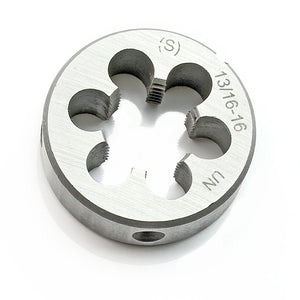 13/16-16 TPI UNEF Right Hand Round Die, Machine Thread Die