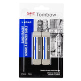 Tombow 67304 Mono Sand Eraser, 2Pack. Silica Eraser Designed to Remove Colored Pencil and Ink Markings