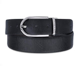 Louis Stitch MenS Reversible Italian Leather Belt For Men 1.25 Inch (35Mm) Waist Strap Black Brown Belt (Nj_Ch) 38 Inch