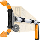 EZPIK Pro 36 Flexible Folding Grabber Tool for Elderly + Magnets, Reacher for Disabled & Seniors Heavy Duty Rotating Grippers fo
