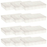 12 Pack: 17-Compartment Bead Organizer by Bead Landing