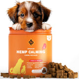 ZENO Hemp Calming Chews for Dogs Anxiety - 150 pcs - Melatonin for Stress Relief, Travel, Check-ups, Barking or Grooming - Dog C