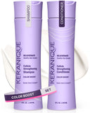 Keranique Color Safe Shampoo and Conditioner Protect and Extend Color Shampoo and Conditioner for Women with Dry, Fine, Color 
