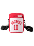 Comicsense.Xyz Anime Pocket Organiser, Shohoku Printed Cross Body Bag For Men And Women