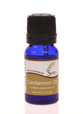 SVATV Cardamom Essential Oil for Yoga Massage & Therapeutic Grade, Boost Uplifted Mood & Room Fragrance Oil for Diffuser, Aromat