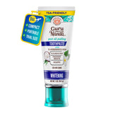GuruNanda Travel Toothpaste with Hydroxyapatite, Travel-Size Toothpaste to Whiten Teeth & Freshen Breath, TSA-Friendly, Portable