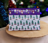 BITONA 10 Piece Santa Claus Christmas Gift Wrapping Paper | DoubleSided Unique Designs | Festive Wrapping Sheets for Xmas Gifts