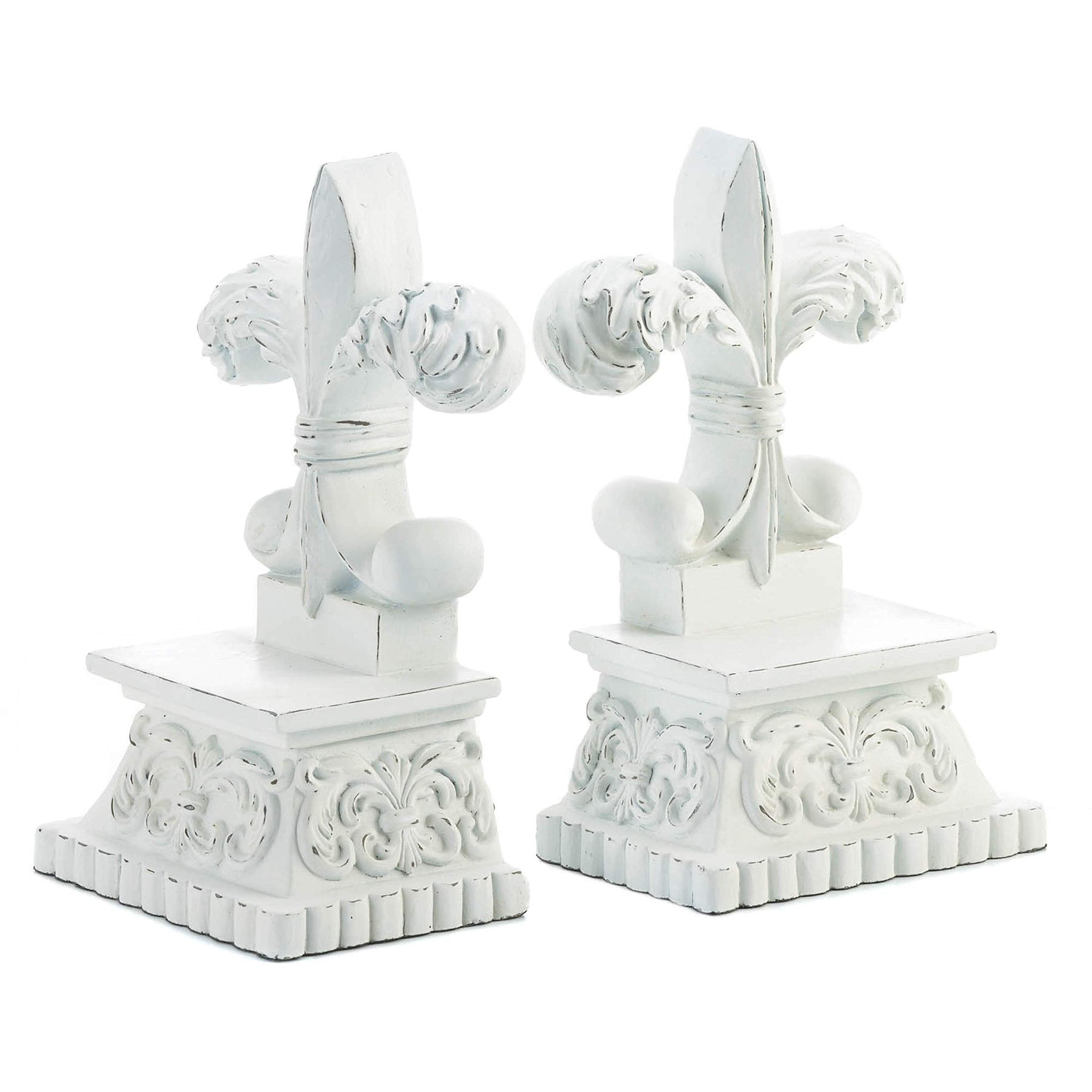 Fleur-De-Lis Bookends 35X525X825