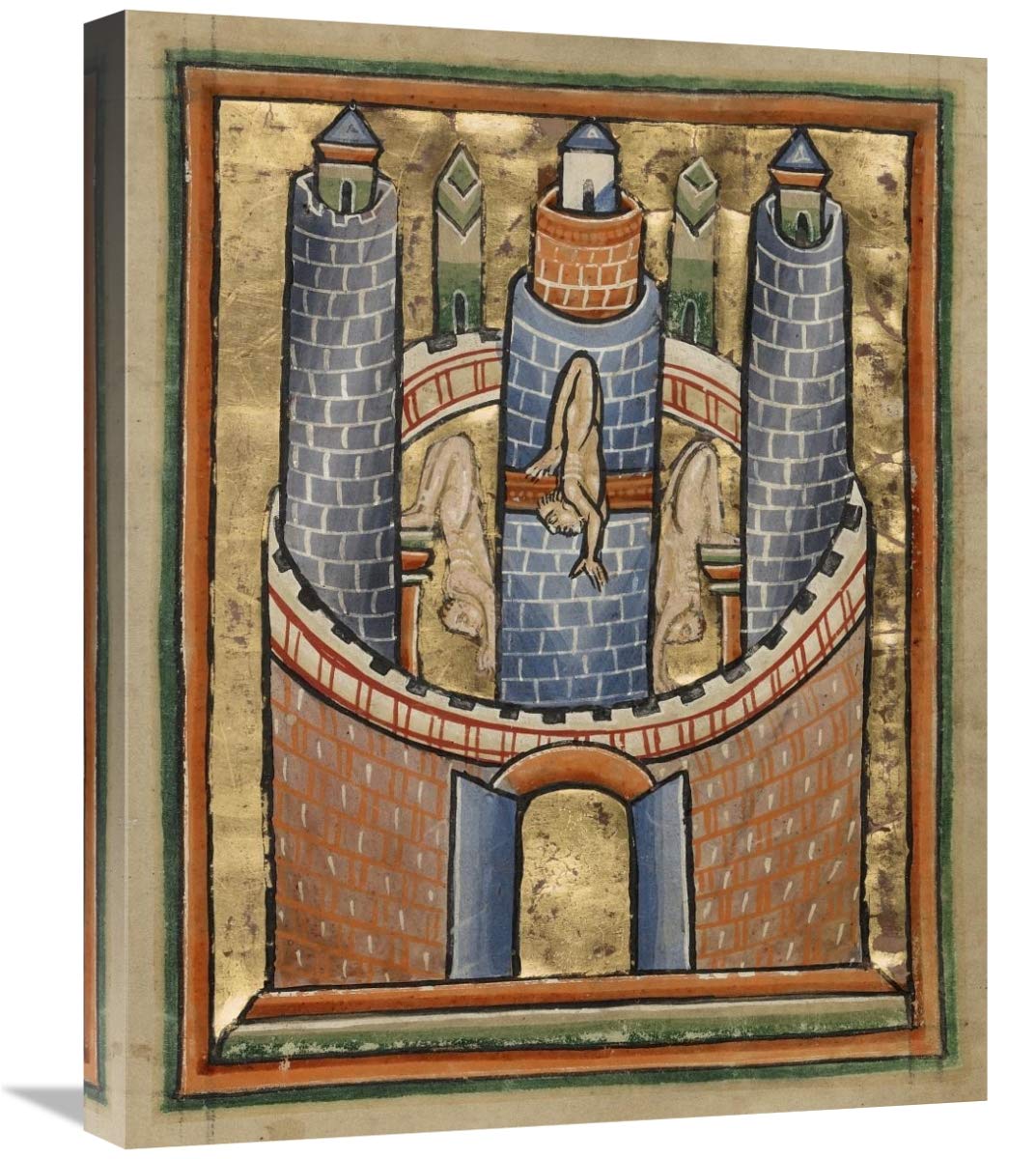 Egypt; The Fall Of Pagan Idols-Canvas Art-20X24