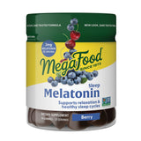 MegaFood Melatonin Gummies - Melatonin 3mg per Serving to Help Relax & Fall Asleep - Sleep Gummies for Adults - Berry Flavor, No