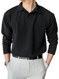 Leriya Fashion T-Shirt for Men || Black Men T-Shirt || Men Polo T-Shirt || Men Pain T-Shirt (Medium, Black)