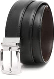Men Party, Party, Formal, Casual Black Artificial Leather Reversible Belt ()_915