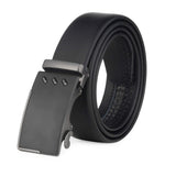 Zacharias MenS Faux Leather Belt Autolock Buckle Bt21 (Black; Free Size)