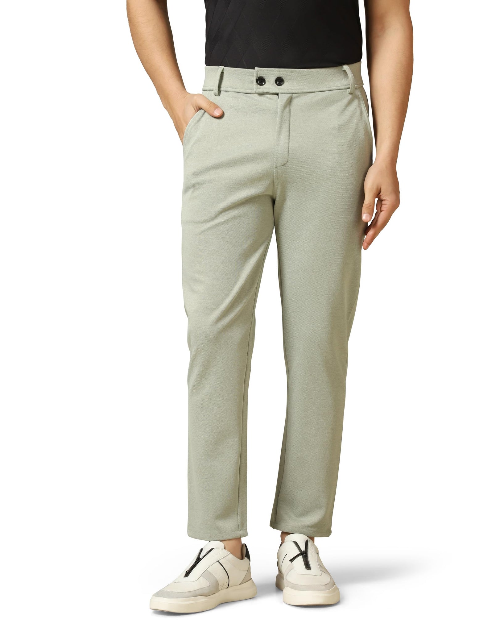 Toplot Men'S Formal Trousers || Slim Fit Men'S Wear Trousers || Stretchable Formal Pant Trousers || Trouser For Men (Formal-5181-Pista-28),Pista,28,B0DKBNCX9L