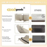 Goodgoods 20x42 Outdoor Dining Chair Cushion Set of 1 Patio Furniture Cushion Resilient Foam Filling Water-Proof Stain-Resis