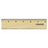 Ruler, Wood, 12, Double Edge
