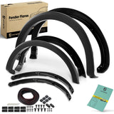 YHTAUTO OE Factory Style Fender Flares w/Hardware Kit Compatible with 2021-2024 Ford F-150 (Excludes Lightning Model, NOT Fit Ru