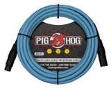 Pighog Hex Series Mic Cables 15Ft,Daphbl