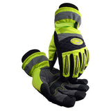 Caiman 29915 RhinoTex Heatrac III HIVIS Glove, Large