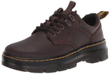 Dr. Martens Unisex 5 Tie Shoe Oxford, Dark Brown Crazy Horse, 12 US Men