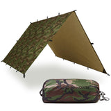 AquaQuest Defender Tarp - Heavy-Duty Waterproof (20,000 mm) Seam-Taped Rain Fly for Camping, Bushcraft & Survival - 20 13 Woodl