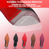 16 Pack Sole Protector for High Heel Shoes Red Bottom Sole Sticker Crystal Clear Sole Guard Protectors Anti Slip 16 Sheets for 8