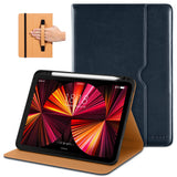 DTTO Case for iPad Pro 11 Inch 4th / 3rd / 2nd / 1st Generation 2022/2021/2020/2018,Premium PU Leather Folio Stand Cover with Ha
