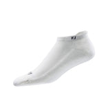 FootJoy Womens ProDry Roll Tab Socks, White, Fits Shoe Size 69