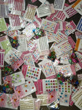 TOYSFAST (Pack of 15 Decoration) Different Craft Stone Decoration Project Work Stone Beads Multi Colour(D48)