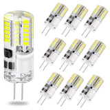 DOPKUSS G4 3W LED Bulb, 30W T3 Halogen Bulb Equivalent, AC/DC 12V Daylight White 6000K, Non-dimmable Bi-pin LED Bulb for Home La