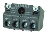 Siemens 52BJK Hazardous Location Touch Safe Contact Block, Gold Flashing, 1 NO 1 NC