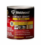 Dap 00272 6 Pack Quart Weldwood Original Contact Cement, Tan