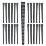 Karma Revolution 360 Jumbo Golf Grips, Set 25 Black/White No Alignment Necessary Easy Installation Velvet Style Rubber Replaceme