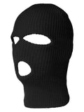 TOP HEADWEAR 3 Hole Ski Mask Black