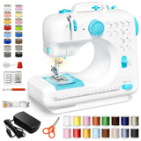 Portable Tabletop Beginner Mini Sewing Machine for Home Use, Compact and Easy-to-Use Sewing Machine for Quick Repairs, DIY Craft