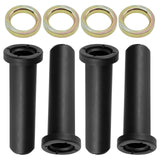 Caltric Front A-Arm Long Bushings Compatible with Polaris Ranger 500 4X4 6X6 2003 2004 with Spacers