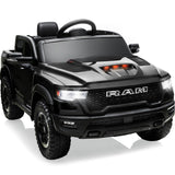 First Ride On 12V Licensed Ram 1500 Ride on Toy for Kids, Toddler Ride on Pickup Truck with Parent Remote Control, Electric Car 