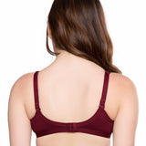 Trylo Pinky Strapless 40 Marun D - Cup,MARUN,40,B09SHB49KF
