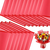 Ctosree 240 Sheets Flower Wrapping Paper, 22.8 x 22.8 Waterproof Wrapping Paper Bouquet Mother's Day Korean Floral Wraps for DIY