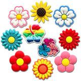 Hedbitoyo Flowers Silicone Beads, Cute Beads for DIY Crafts Jewelry Necklaces Bracelets Keychain Pen Making