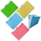 Shining Zon 8 Pocket Expanding File Folder For Letter A4 Size Portable Plastic Folder File Paper Storage Organizer Bag For Schoo
