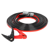 SCITOO Quick Connect Plug Jumper Cables for Car Battery 1 Guage 30 FT 800 AMP, Heavy Duty Automotive Booster Cables for Jump Sta