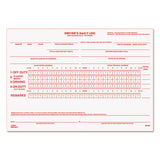 Rediform 6K681 Drivers Daily Log 5 1/2 x 7 7/8 Duplicate with Carbons 31 Sets/Book